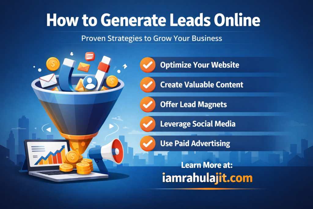 How to Generate Leads Online